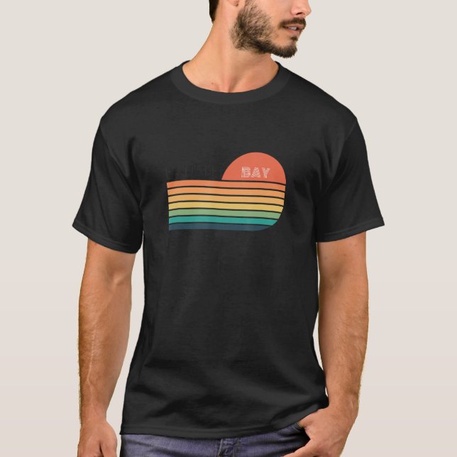 Hanalei Bay Retro T Shirt (Framsida)