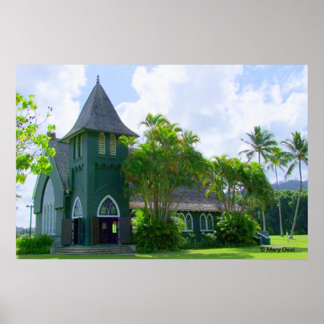 Hanalei Church Poster (Framsidan)