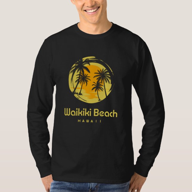 Hanalei Hawaii T Shirt (Framsida)
