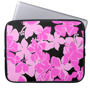 Hanalei Hawaiian Blommigt Neoprene Wetdräe Laptop Sleeve