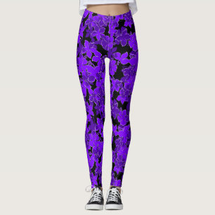 Hanalei Hawaiian Hibiscus Camo Blommigt Leggings