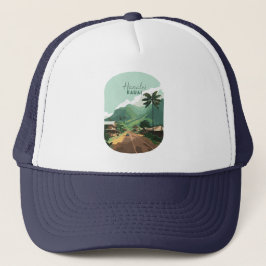 Hanalei Kauai Hawaii Bay Mountains Grönt Keps