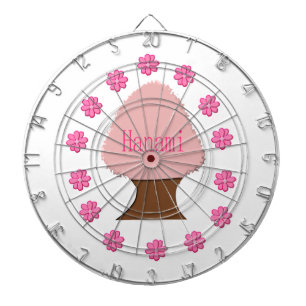 Hanami Japanska Cherry Träd Darttavla