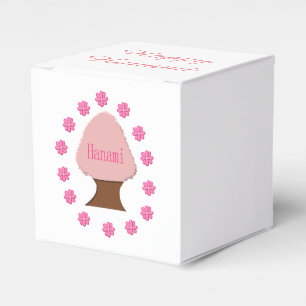 Hanami Japanska Cherry Träd Personlig Presentaskar