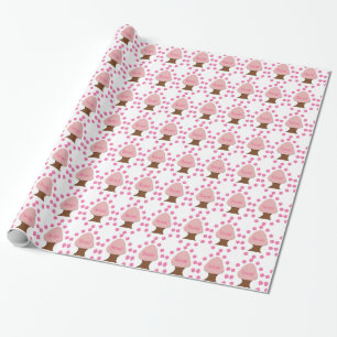 Hanami Japanska Cherry Träd Presentpapper