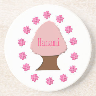 Hanami Japanska Cherry Träd Underlägg