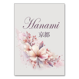 Hanami Kyoto Bordsnummer