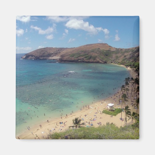 Hanauma Bay Hawaii Magnet (Framsidan)