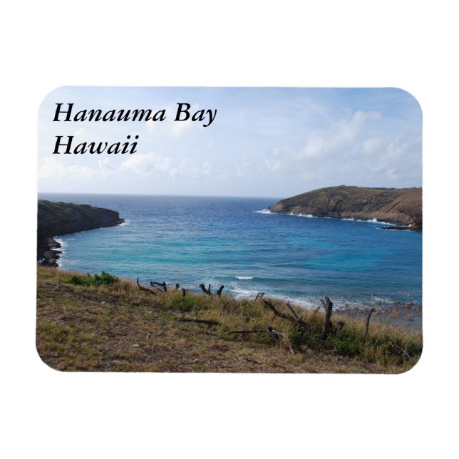 Hanauma Bay, Hawaii Magnet (Horisontell)