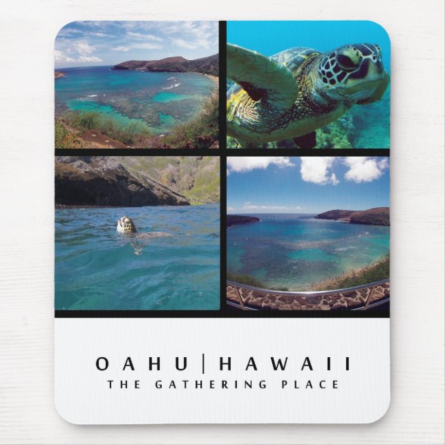 Hanauma Bay Hawaii - Oahu Island Musmatta (Framsidan)