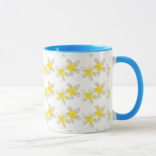Hanauma Bay Hawaii Plumeria Flower Coffee Mugg