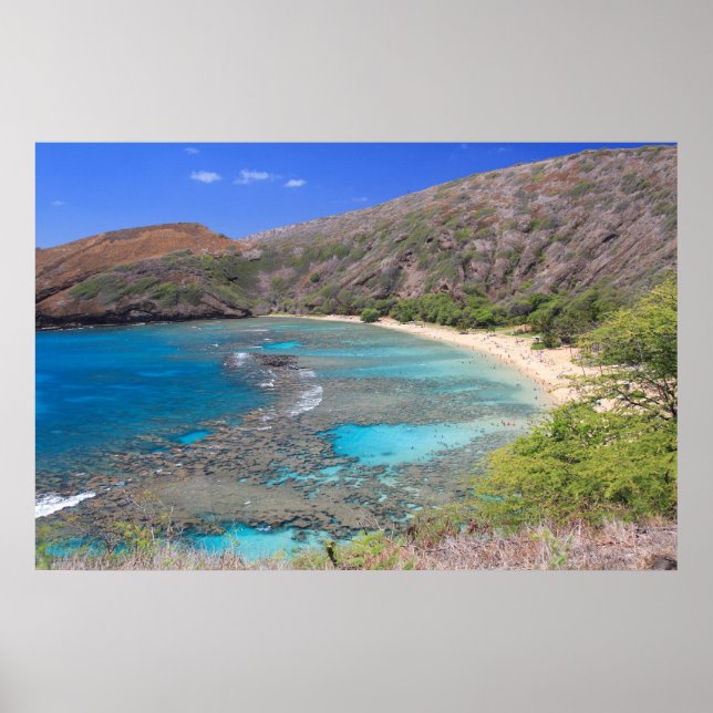 Hanauma Bay, Hawaii Poster (Framsidan)