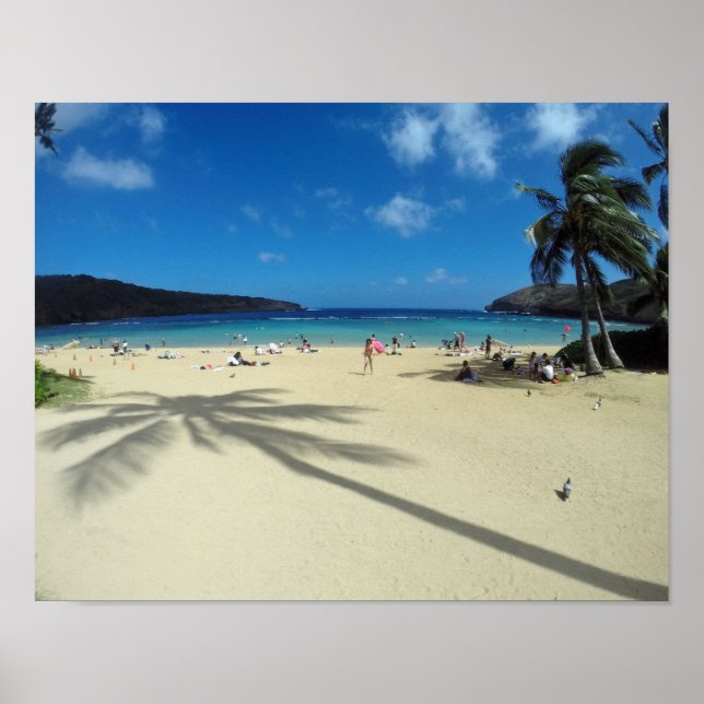 Hanauma Bay Hawaii Poster (Framsidan)