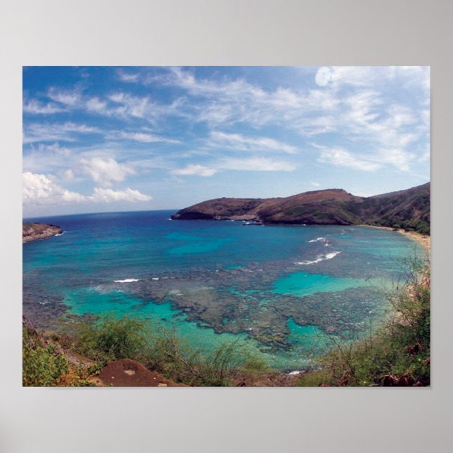 Hanauma Bay Hawaii Poster (Framsidan)