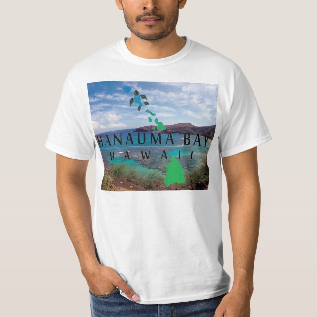 Hanauma Bay Hawaii T Shirt (Framsida)