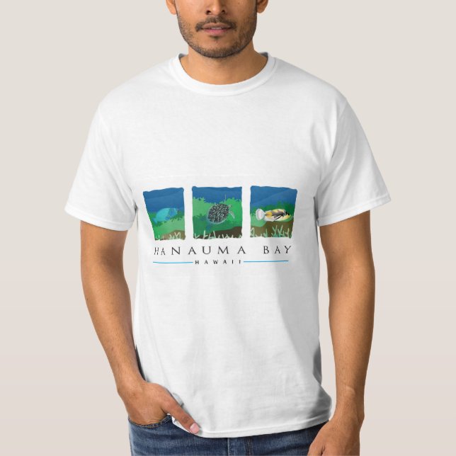 Hanauma Bay Hawaii T-shirt (Framsida)