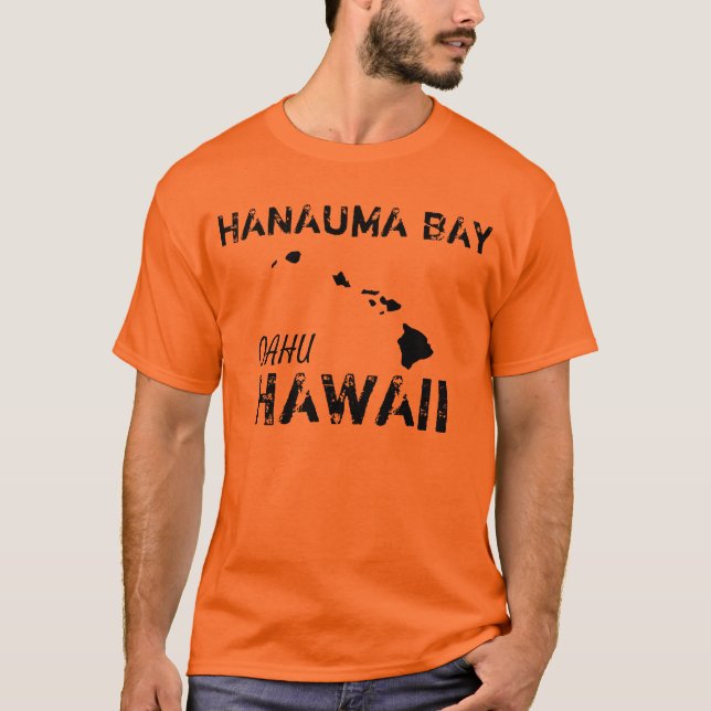 HANAUMA BAY HAWAII T SHIRT (Framsida)