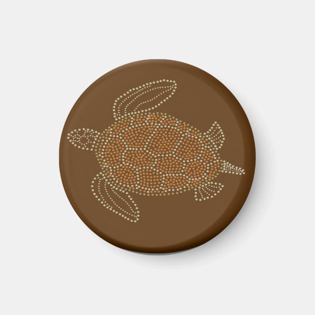 Hanauma Bay Hawaii Turtle Magnet (Framsidan)