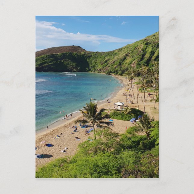 Hanauma Bay Hawaii - Vacation 2018 Vykort (Framsida)
