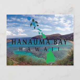 Hanauma Bay Hawaii Vykort