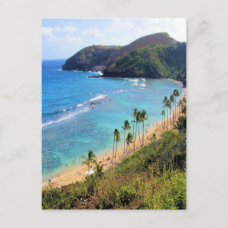 Hanauma Bay, Honolulu, Oahu, Hawaii View Vykort