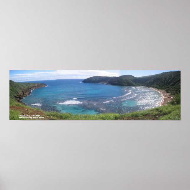 Hanauma Bay, Oahu Poster (Framsidan)