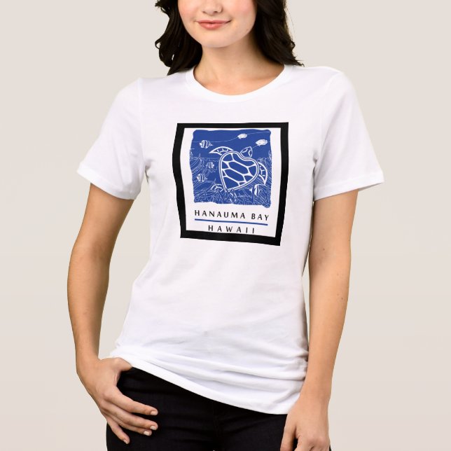 Hanauma Bay Turtle T Shirt (Framsida)