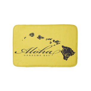 Hanauma fjärd Hawaii Aloha Badrumsmatta