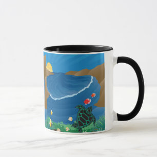 Hanauma fjärd Hawaii Mugg