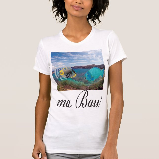Hanauma fjärd Hawaii T-shirt (Framsida)