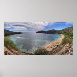 Hanauma fjärd poster