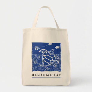 Hanauma fjärdHawaii shopping bag Tygkasse