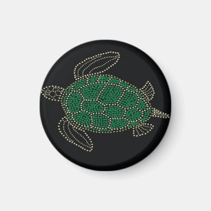 Hanauma fjärdHawaii sköldpadda Magnet