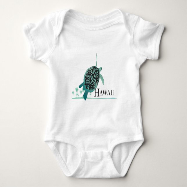 Hanauma fjärdHawaii sköldpadda Tröja (Framsida)