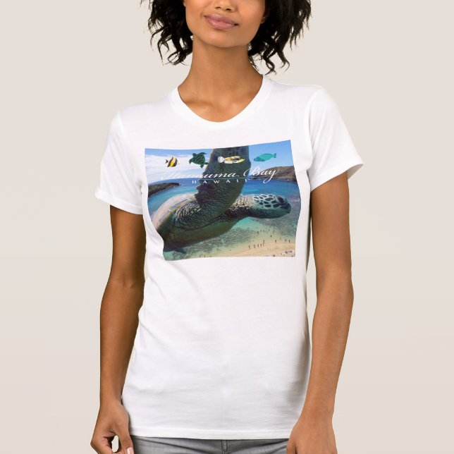 Hanauma fjärdOahu Hawaii sköldpadda Tröja (Framsida)