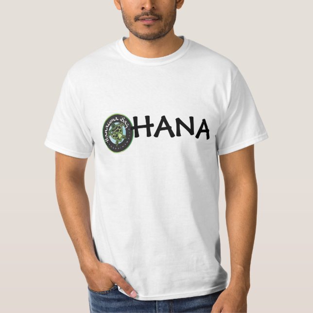 Hanauma fjärdOhana T-tröja Tee (Framsida)