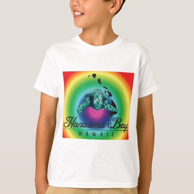 Hanauma fjärdsköldpadda tee (Framsida)