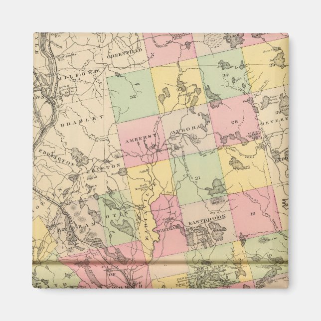 Hancock Co, Maine Magnet (Framsidan)