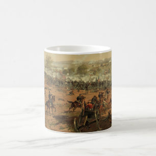 Hancock på Gettysburg av Thure de Thulstrup Kaffemugg