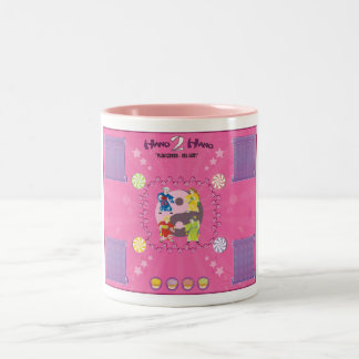 Hand2Hand-mugg Två-Tonad Mugg