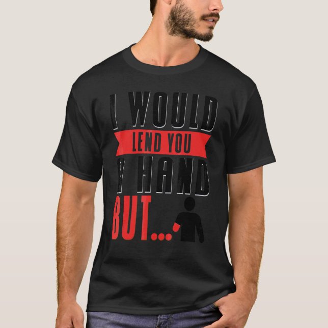 Hand Amputerad 1 T Shirt (Framsida)