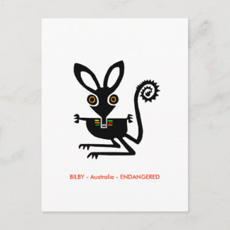 Hand - - Aussie vilda djur - pungdjur - Vykort