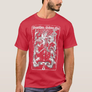 Hand av Doom Grim metall stoner sten guitar heav T Shirt