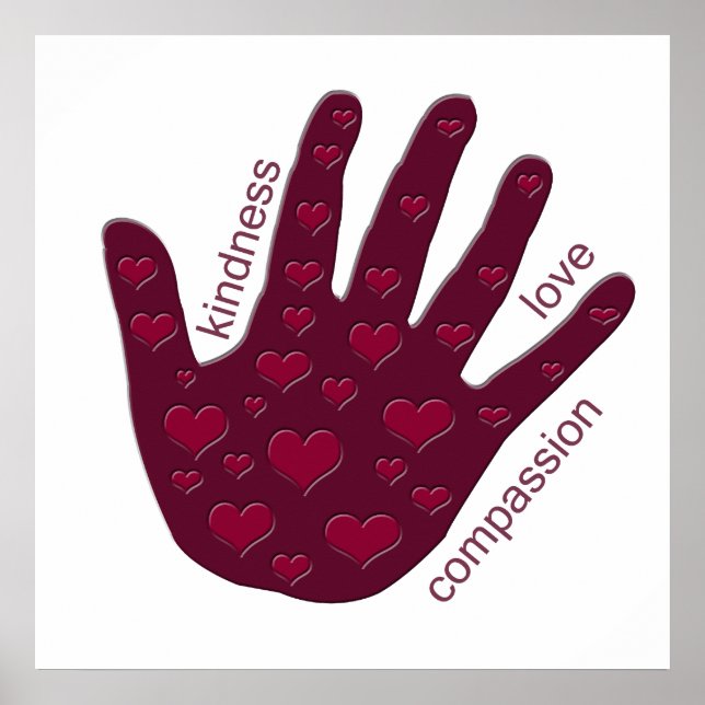 Hand av Hearts Poster (Framsidan)