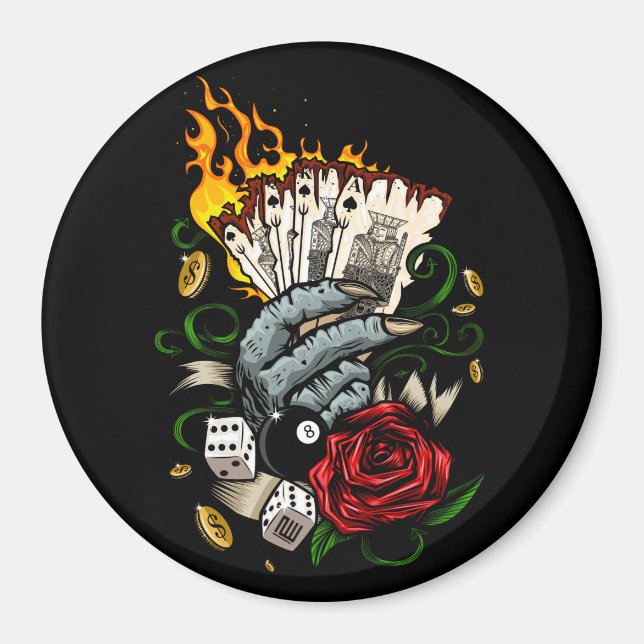 Hand av kort magnet (Framsidan)
