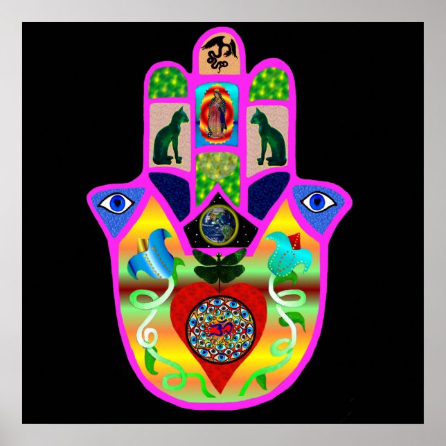 Hand av mål 2 poster (Framsidan)