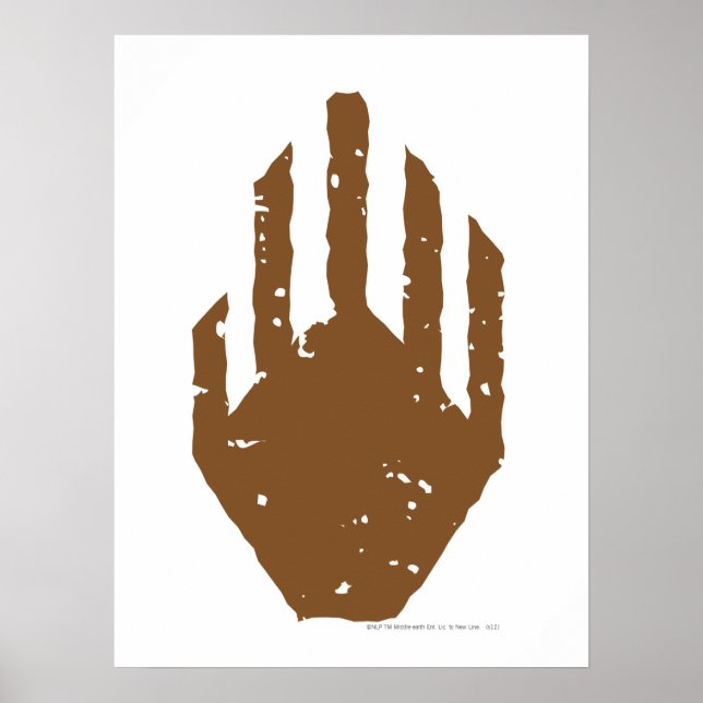 Hand av Saruman Poster (Framsidan)