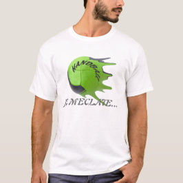 Hand ball modern design for action tröja