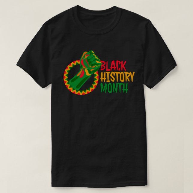 Hand Black History Month Manar Women Kids T Shirt (Design framsida)