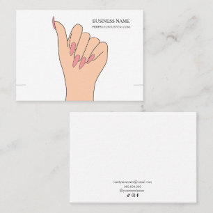Hand Bracelet Visning Card Visitkort